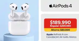 Lider Apple - airpods 4 oferta