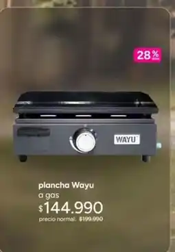 Ripley Plancha wayu a gas oferta