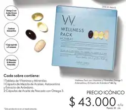 Oriflame Omega - cada sobre contiene oferta