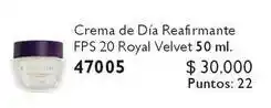 Oriflame Royal - crema de día reafirmante fps 20 velvet 50 ml. 47005 oferta