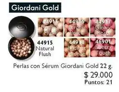 Oriflame Giordani - perlas con serum gold gold oferta