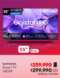 Abc Samsung - smart tv u800f oferta