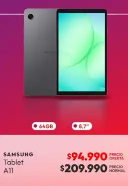 Abc Samsung - tablet a11 oferta