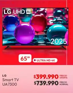 Abc Lg - smart tv ua7300 oferta