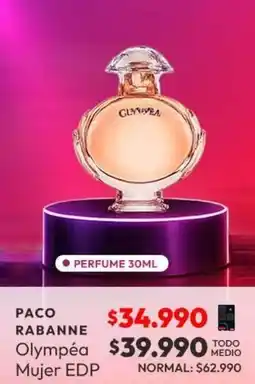 Abc Paco rabanne - olympea mujer edp oferta