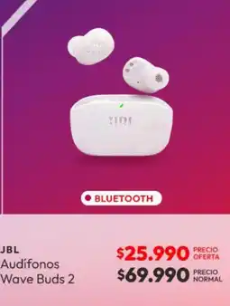 Abc Jbl - audifonos wave buds 2 oferta