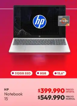 Abc Hp - notebook 15 oferta