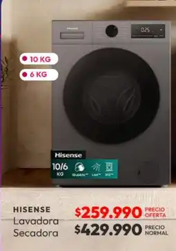 Abc Hisense - lavadora secadora oferta