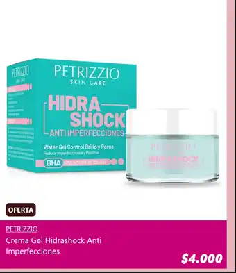 Crema Gel Hidrashock Anti Imperfecciones