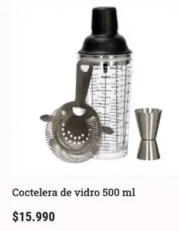 Casaideas Coctelera de vidro oferta