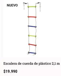 Casaideas Escalera de cuerda de plastico 2, 1 m oferta