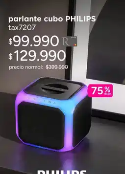 Ripley Philips - parlante cubo oferta