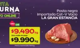 Tottus Posta negra importada cat-v vacio oferta