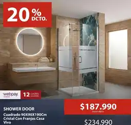 Mimbral Cristal - shower door oferta