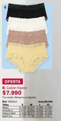 Leonisa Calzon hipster oferta