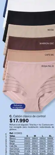 Leonisa Control - calzon clasico de oferta