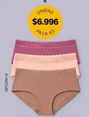 Leonisa Pack x3 oferta