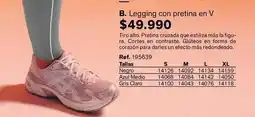 Leonisa Cortes - legging con pretina en v oferta