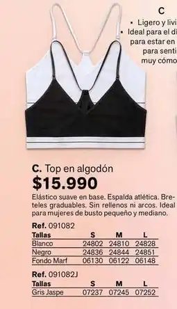 Leonisa Ideal - top en algodón oferta
