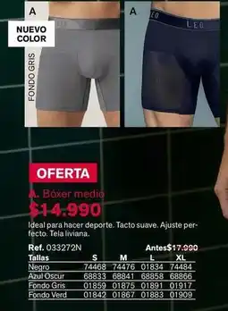 Leonisa Ideal - boxer medio oferta