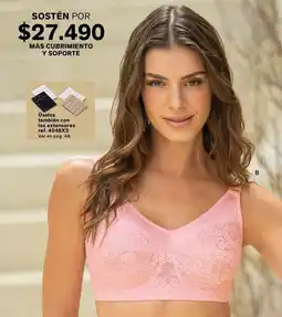 Leonisa Sosten por mas cubrimiento y soporte oferta