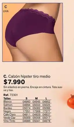 Leonisa Calzon hipster tiro medio oferta