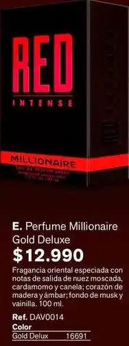 Millionaire - perfume gold deluxe