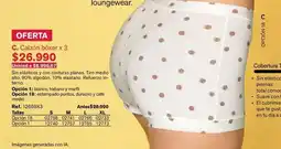 Leonisa Suave - calzon boxer x 3 oferta