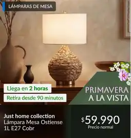 Constructor Sodimac Lámpara mesa ostiense oferta
