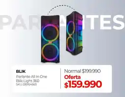 Multicentro Parlante all in one bilk-light 360 oferta