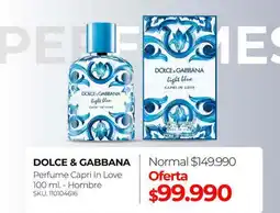 Multicentro Dolce & gabbana - perfume capri in love oferta