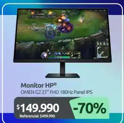 PC Factory Hp - monitor oferta