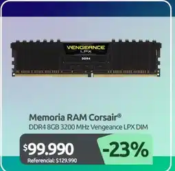 PC Factory Corsair - memoria ram oferta