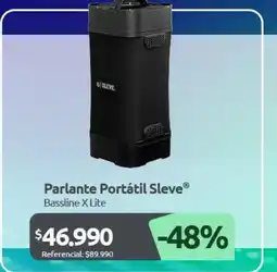 PC Factory Parlante portátil sleve oferta
