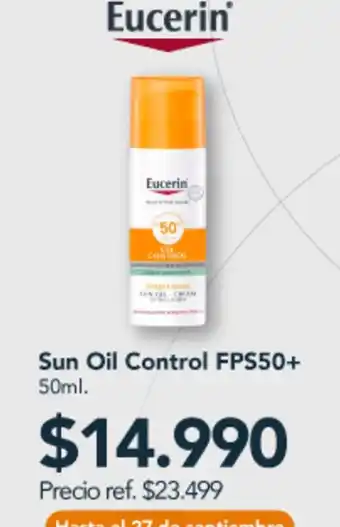 Eucerin - oil control fps50+