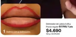 Avon Delineador de labios 0.28 g oferta