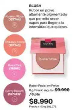 Avon Coral - rubor facial en polvo oferta