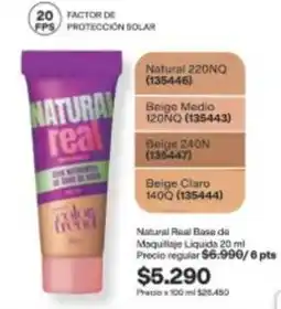 Avon Natura - beige ciaro oferta