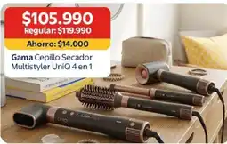 Lider Gama cepillo secador multistyler uniq 4 en 1 oferta