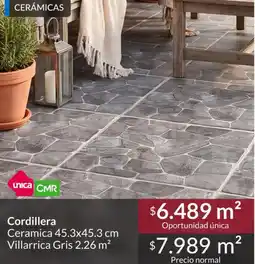 Constructor Sodimac Cordillera - ceramica 45.3x45.3 cm oferta