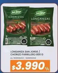 Cugat San jorge - longaniza / chorizo oferta
