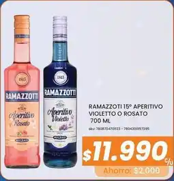 Cugat Ramazzotti - aperitivo violetto o rosato oferta