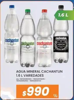 Cugat Cachantun - agua mineral oferta