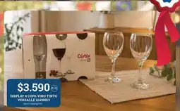 Cugat Cristar - 6 copa vico tinto versable oferta