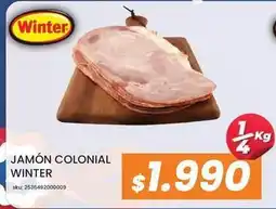 Cugat Winter - jamón colonial oferta