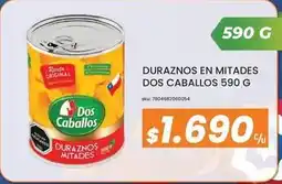 Cugat Dos caballos - duraznos en mitades oferta