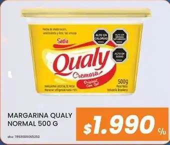 Qualy - margarina normal 500 g