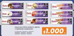 Cugat Costa - galletas gosta donuts, gretel u obsación oferta