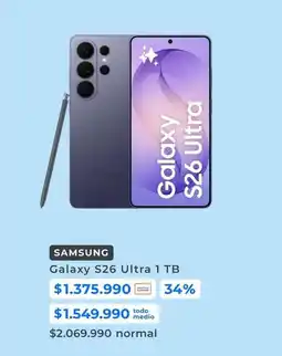 Paris Samsung - galaxy s26 ultra 1 tb oferta