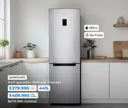 Paris Samsung - refrigerador freezer oferta